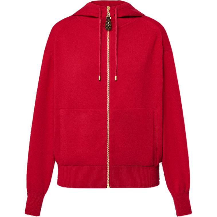 LOUIS VUITTON FW24 Sweatshirt Women's Red