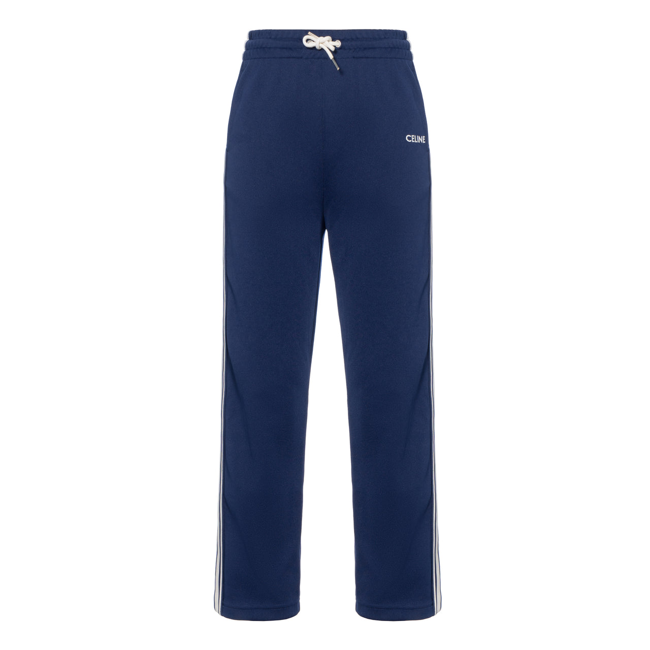 CELINE Knitted Sweatpants Women's Blue