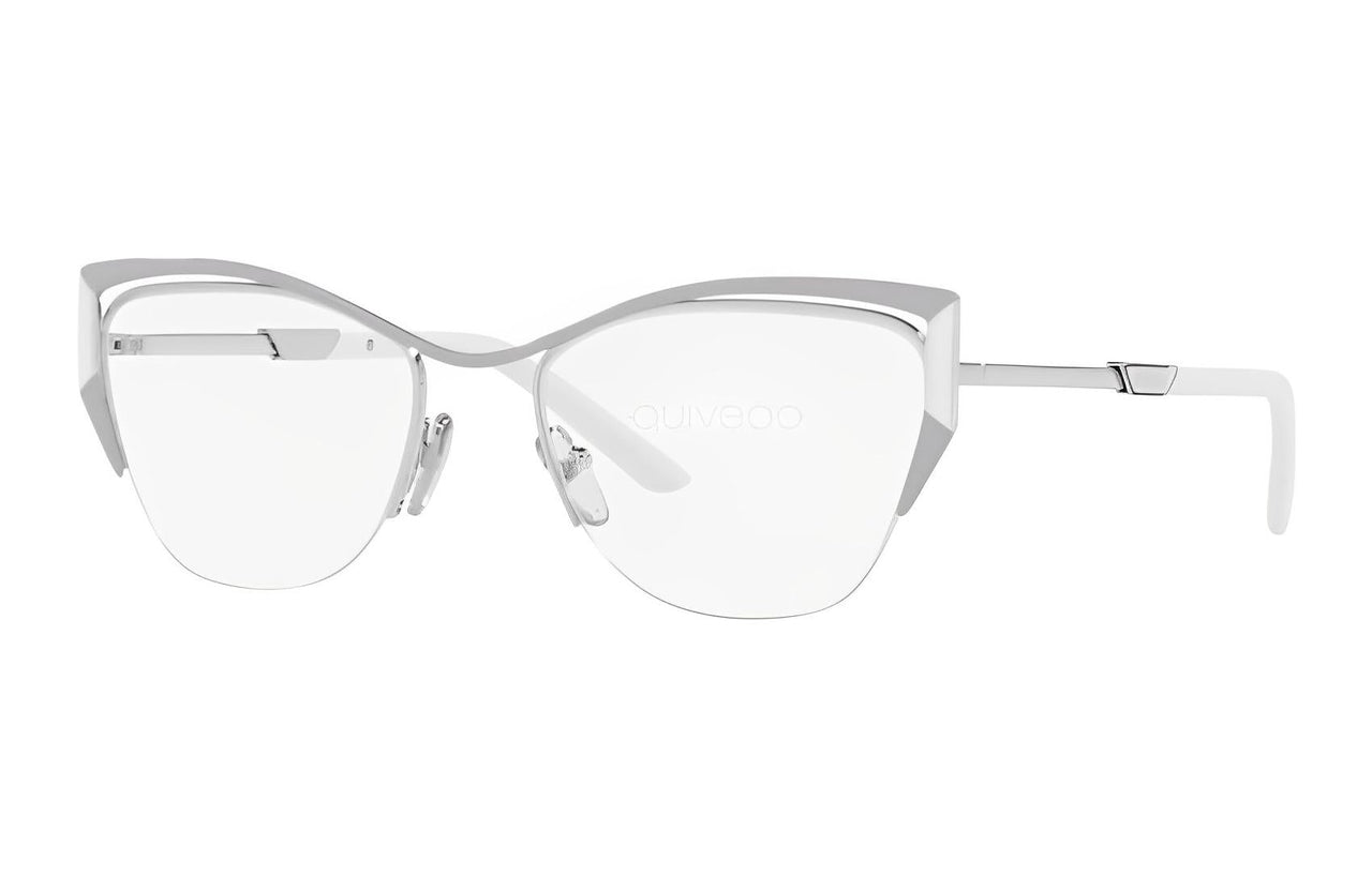 PRADA Eyeglass Frames Women's Silver