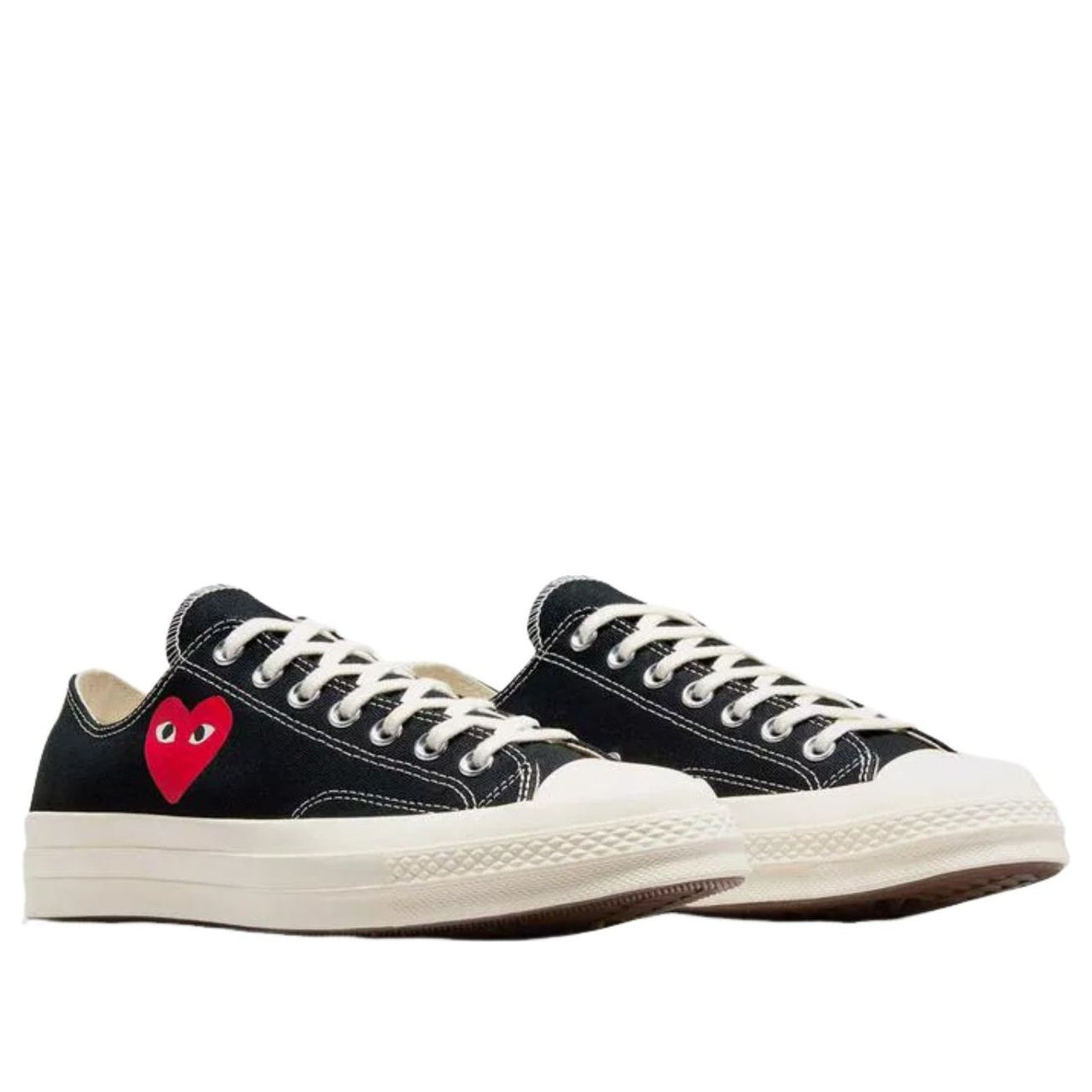 Converse x Comme des Garcons PLAY Chuck Taylor All Star 70 Ox 'Single Heart Black' A08804C