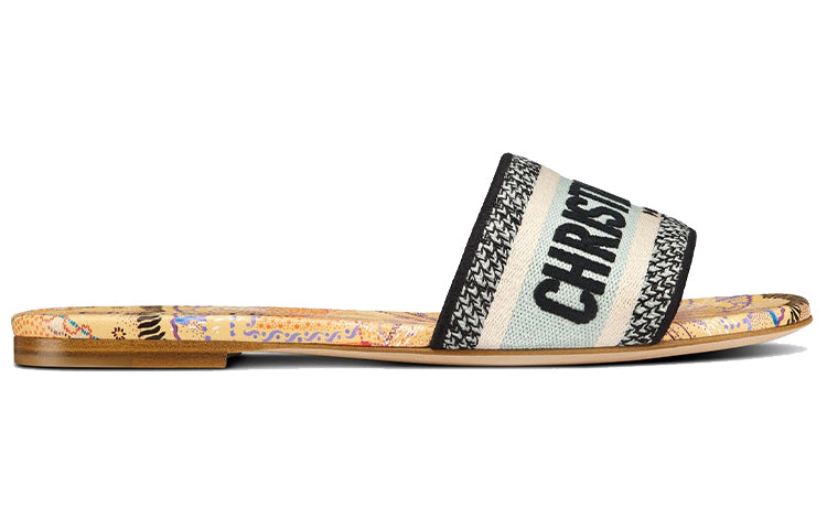 DIOR Dway Stylish Sandals Women's Brown Black