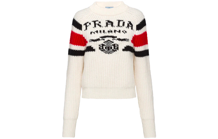 PRADA Cashmere Sweater 'White'