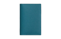 HERMES MC² Euclide Epsom Leather Coin Purse, Card Holder Men's D2 NEW BLEU JEAN New Denim Blue