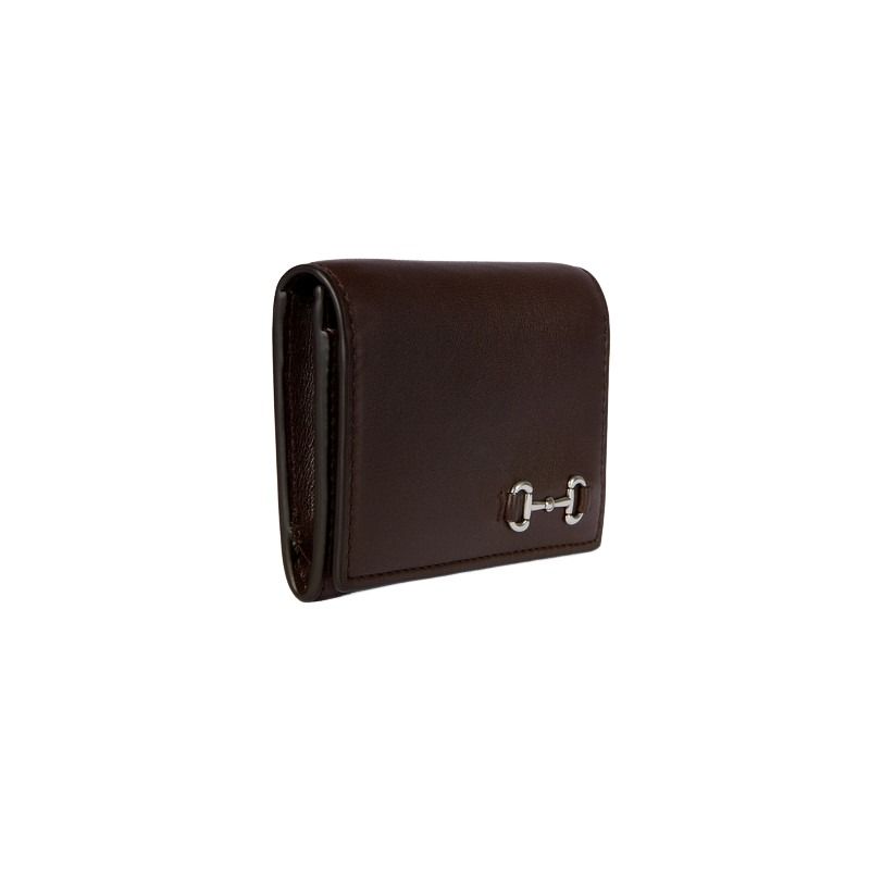 Gucci 25 Horsebit Long Card Case "Brown' 846956-AAFP1-2140