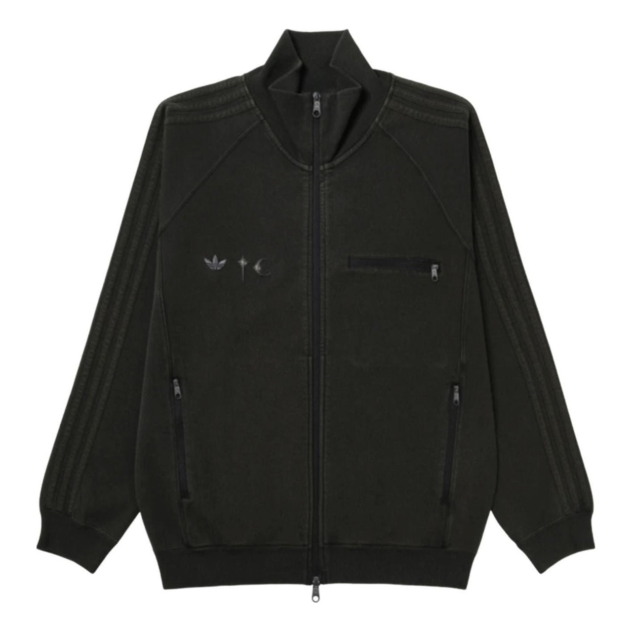 adidas x Thug Club BB Track Top Asia Sizing 'Black' KA3269