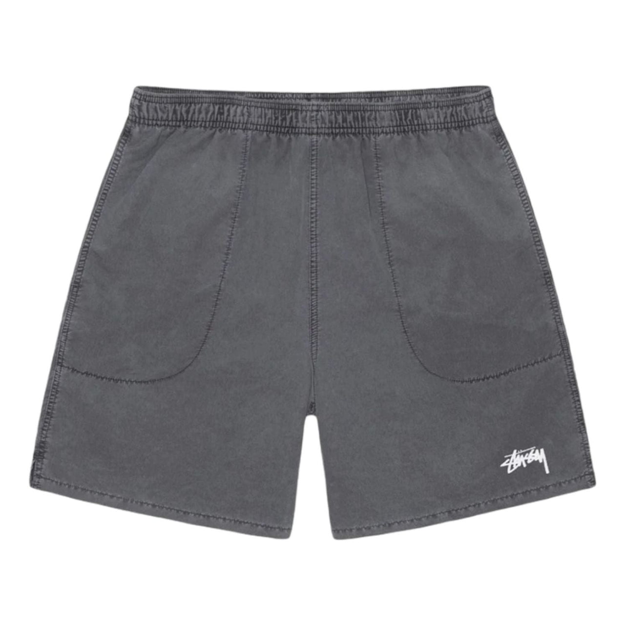 Stussy Stock Water Pigment Short 'Charcoal' 113161-CRL