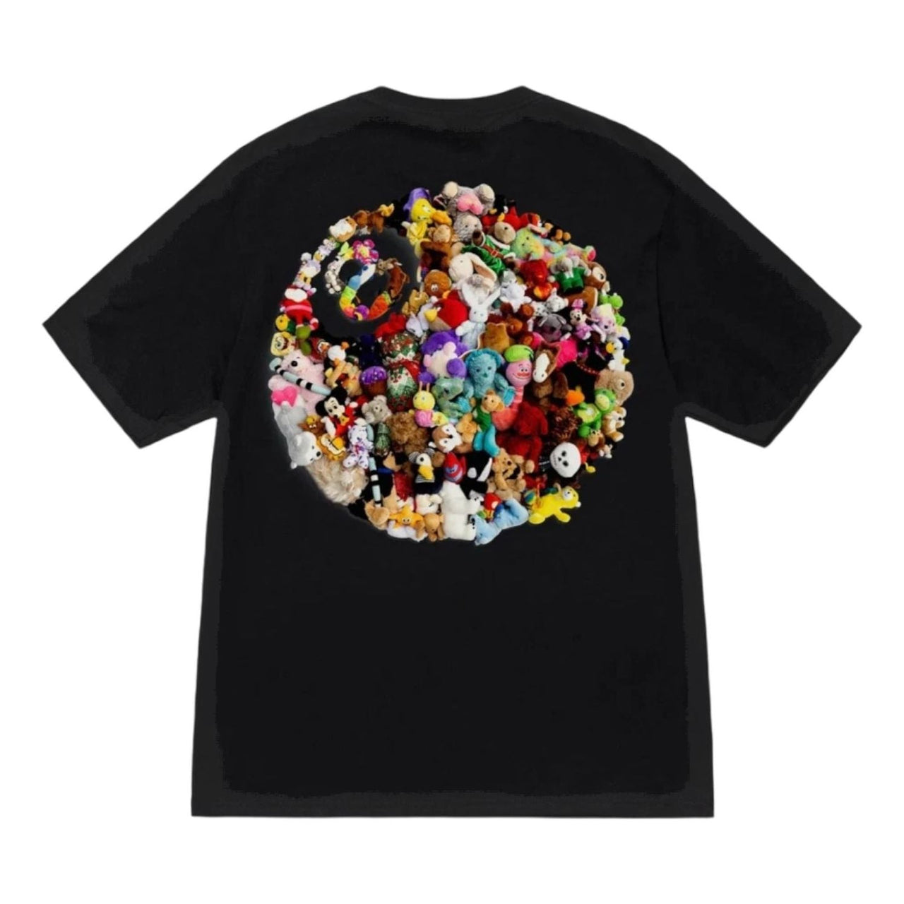 Stussy Plush T-Shirt 'Black' 1904927-BLK