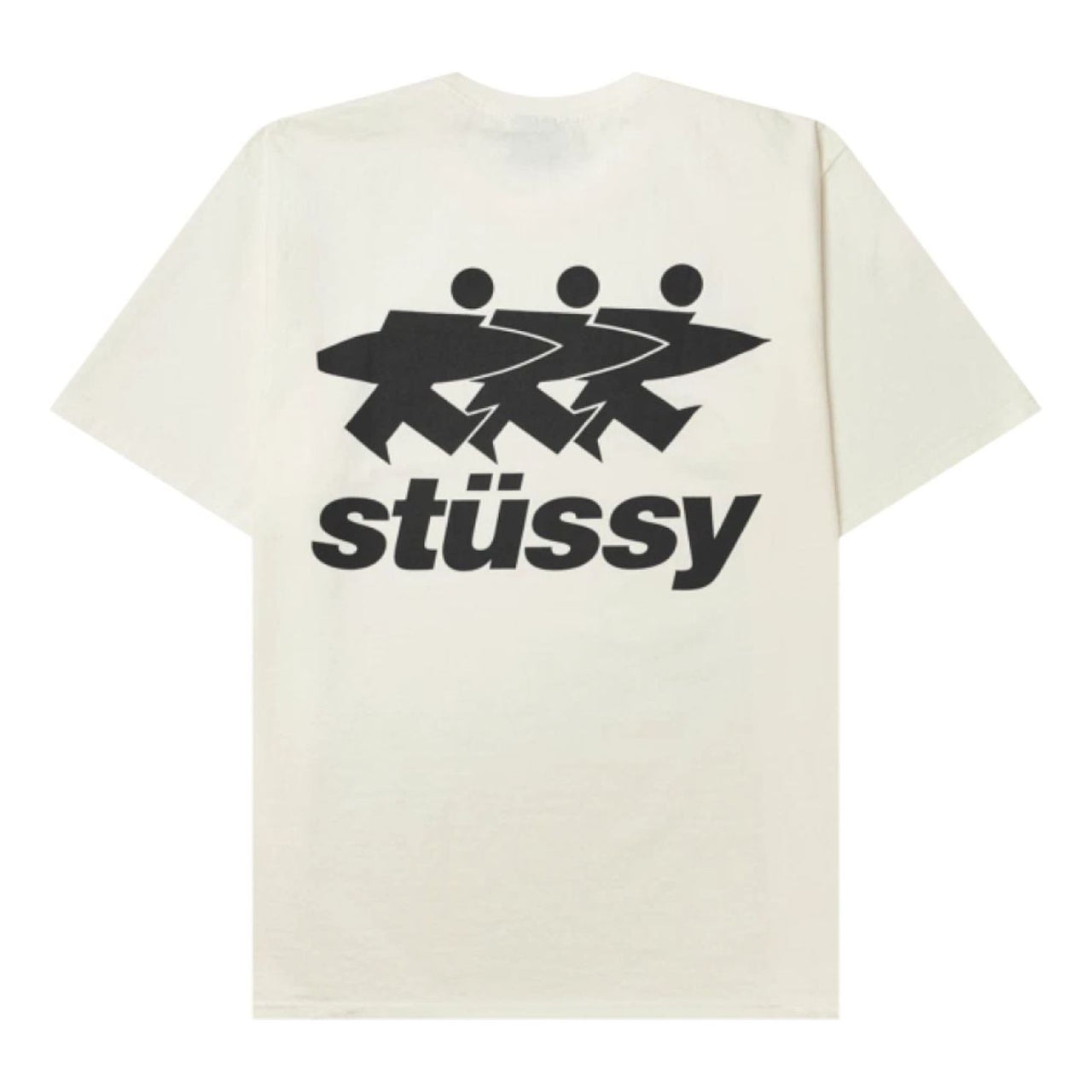 Stussy Surfwalk Pigment Dyed T-Shirt 'Natural' 1905063-WHIT