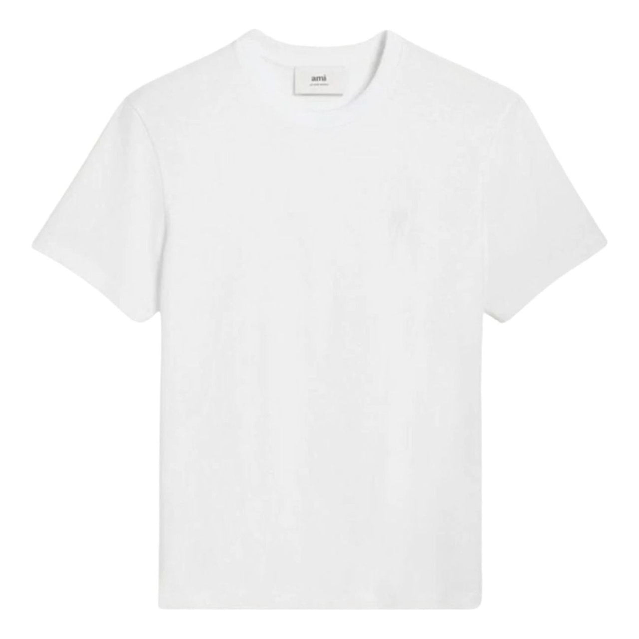 AMI Tone-on-Tone Heart Logo T-shirt 'White' BFUTS003-724-100