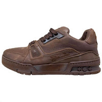 LOUIS VUITTON Trainer 2025 Spring Summer Men's Collection Low Top Skateboard Shoes Men's Chestnut