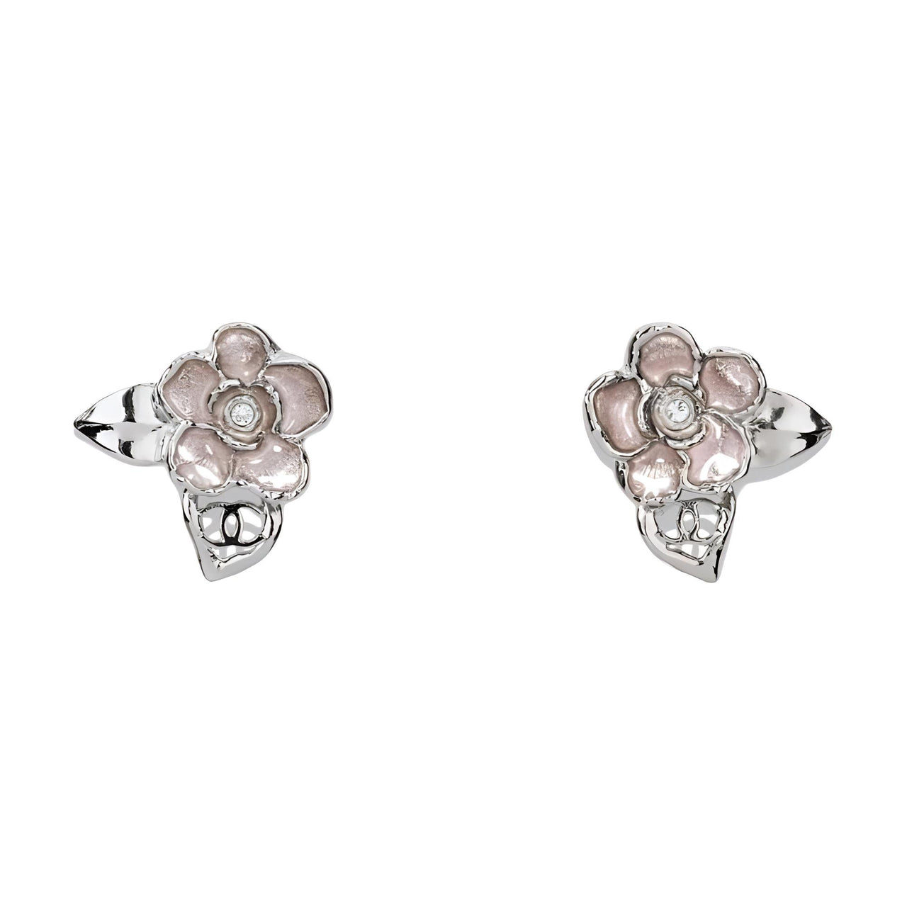 CHANEL - Stud Earrings Women's Silver