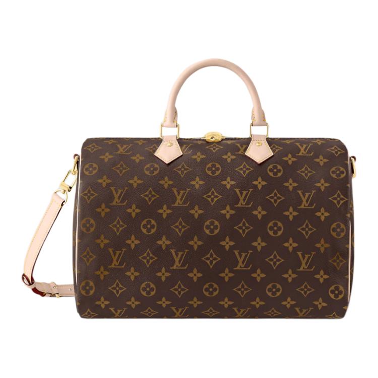 LOUIS VUITTON Speedy Monogram Coated Canvas Pillow Bag Shoulder Bag Crossbody Bag Handbag Women's Brown