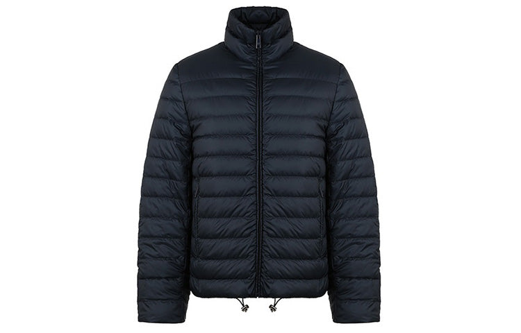 PRADA Down Jacket, Winter Men's Dark Blue