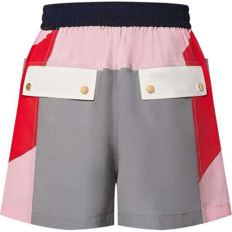 LOUIS VUITTON Lv X Ac Geometric Print Shorts