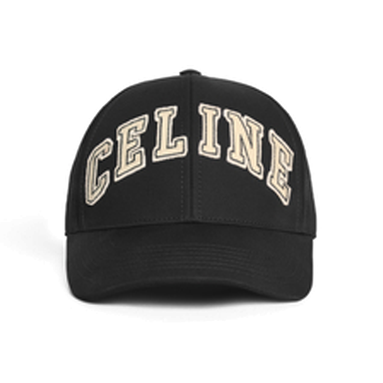 CELINE College Baseball Cap In Cotton