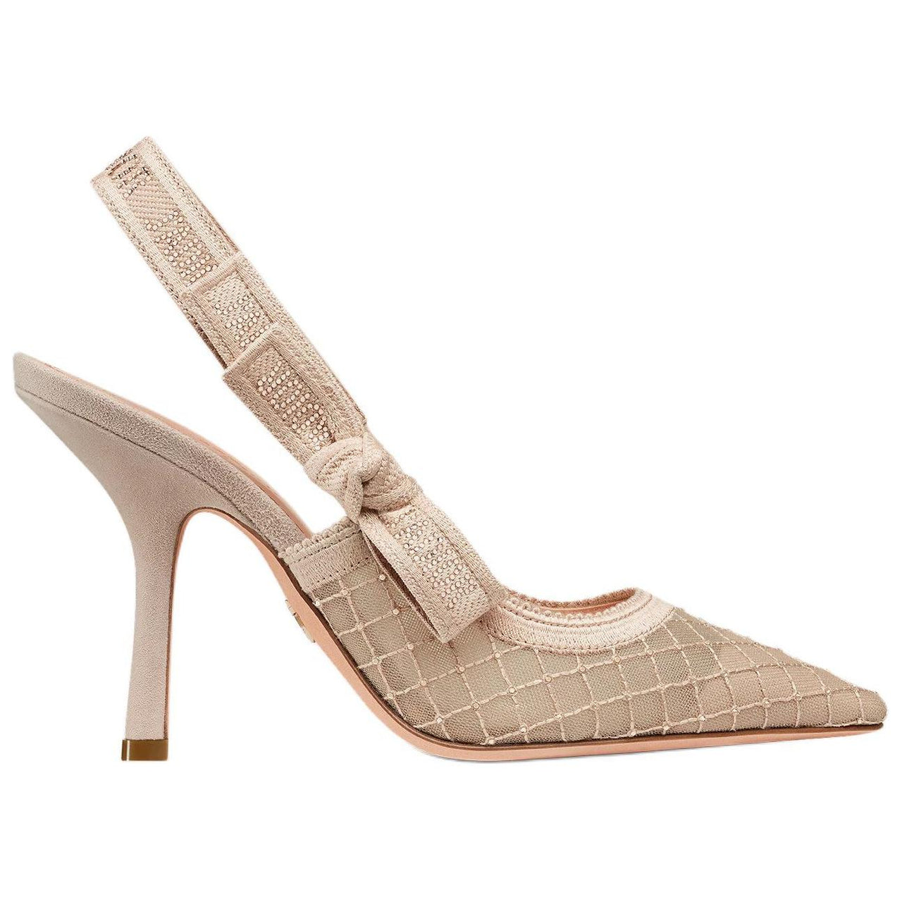 DIOR J'Adior Slim Heel High Heels 10cm Women's Nude