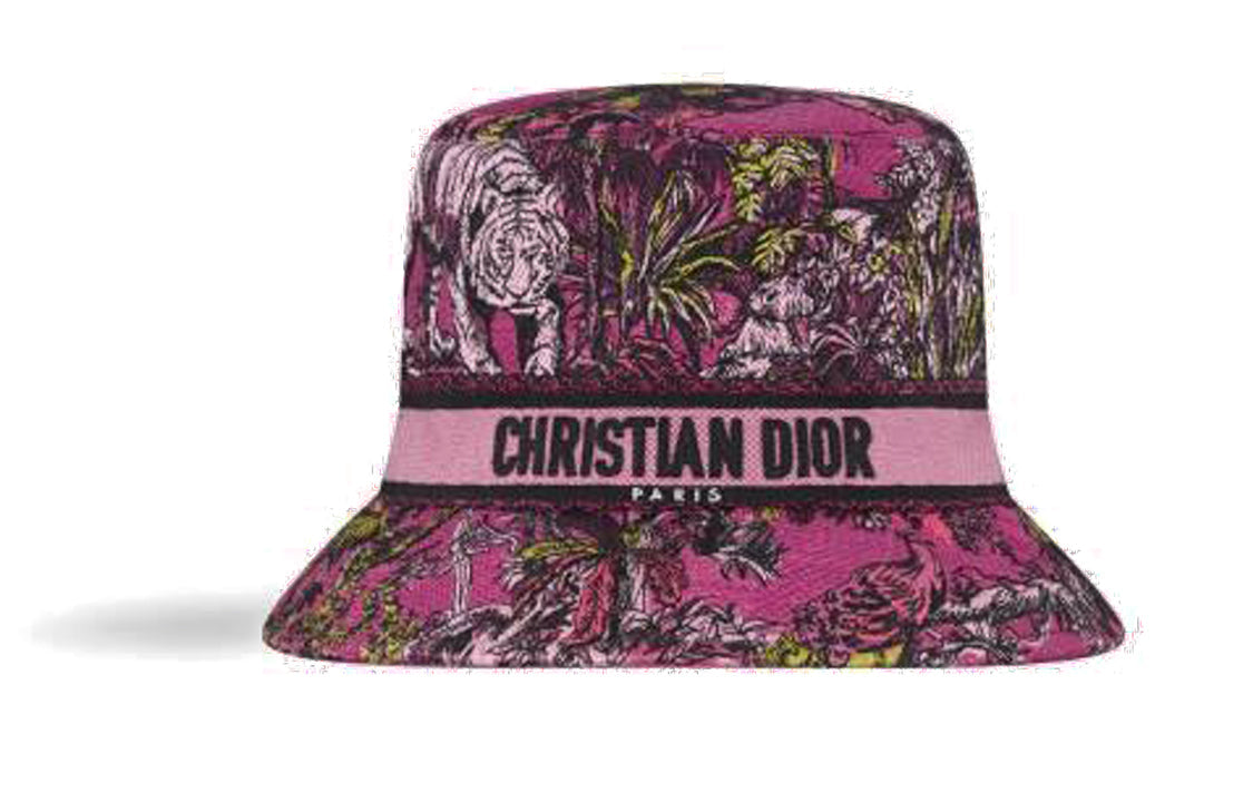 DIOR 2020s Jacquard Bucket Hat