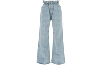 MIU MIU SS24 Jeans Women's Light Blue