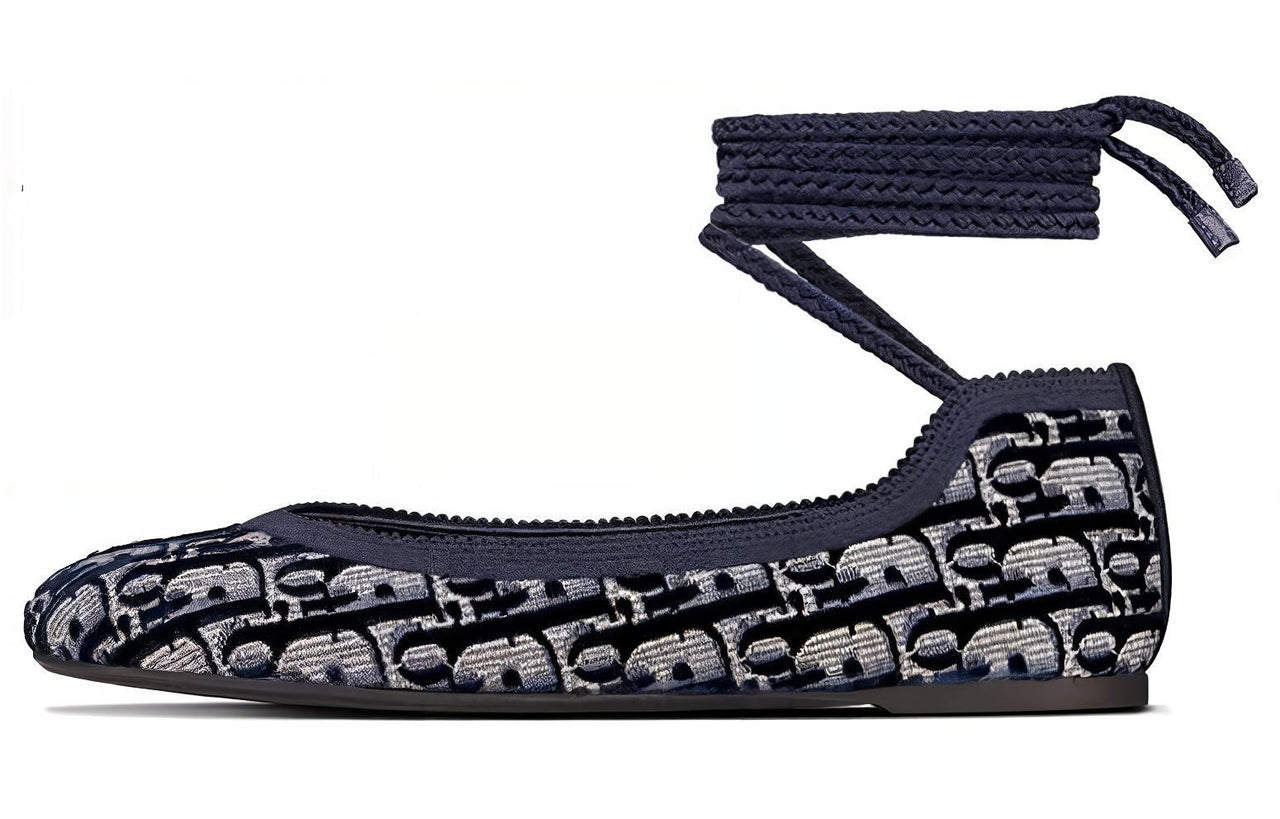 DIOR POÈME Casual Single Shoes Women's Black