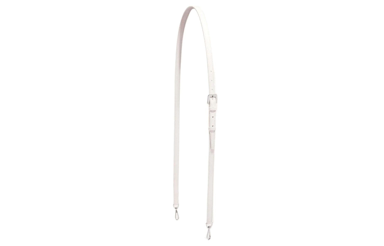 GOYARD Cow Leather Dog's Teeth Bag Straps Small Size Unisex White