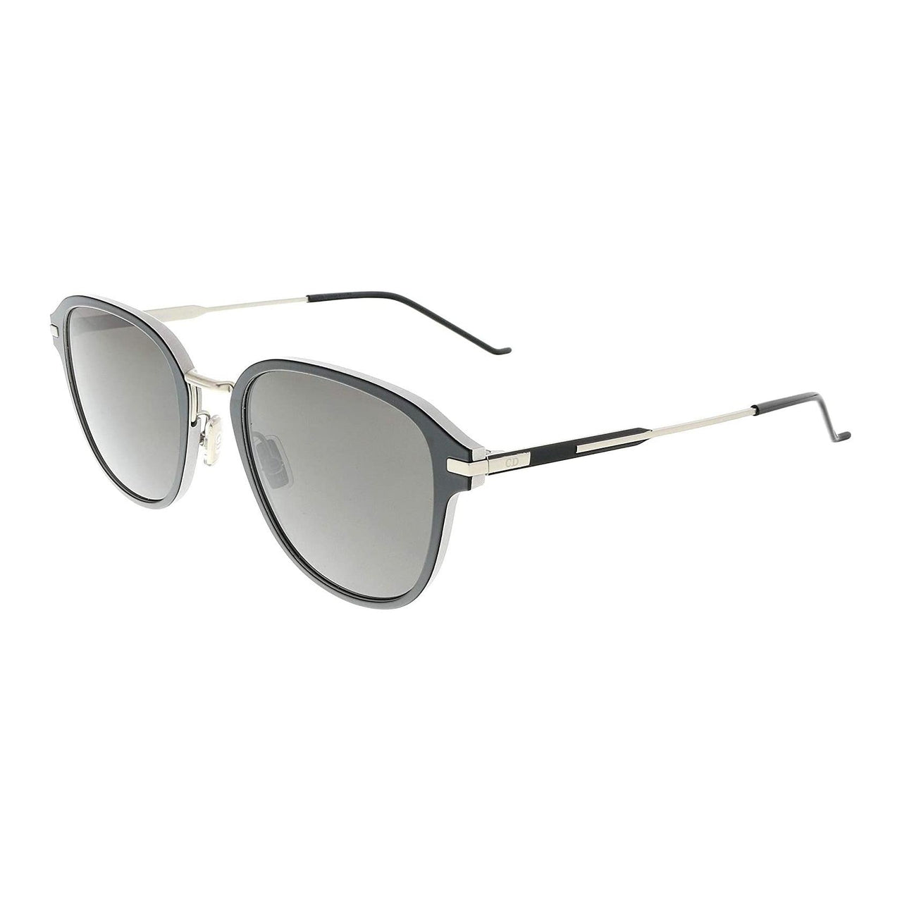 DIOR Acetate Oval Sunglasses Unisex Black