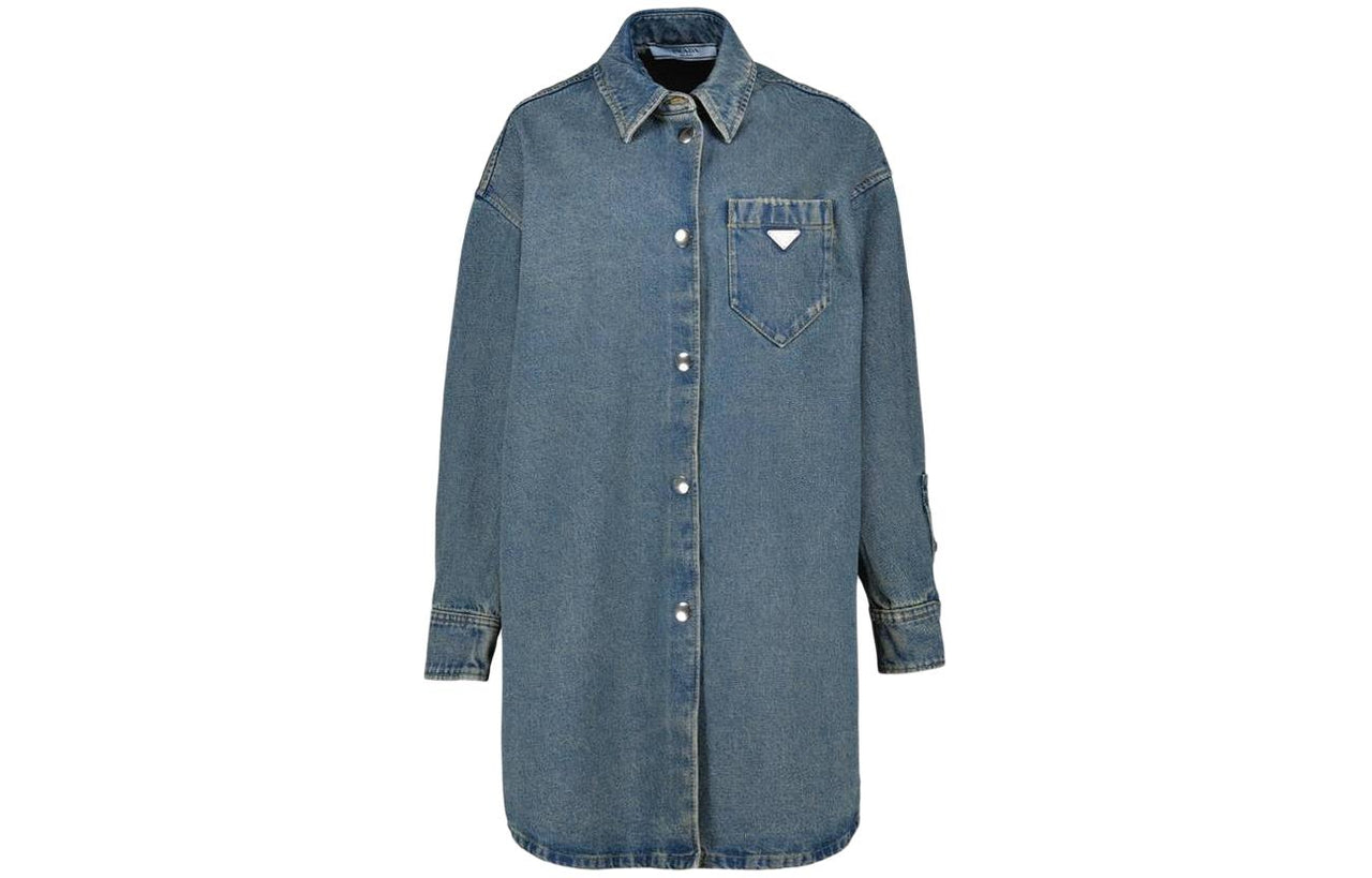 PRADA Denim Jacket Women's Blue