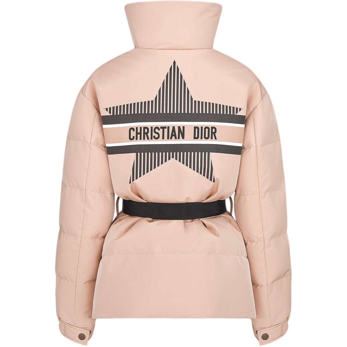 DIOR Puffer Jacket Women's Pink