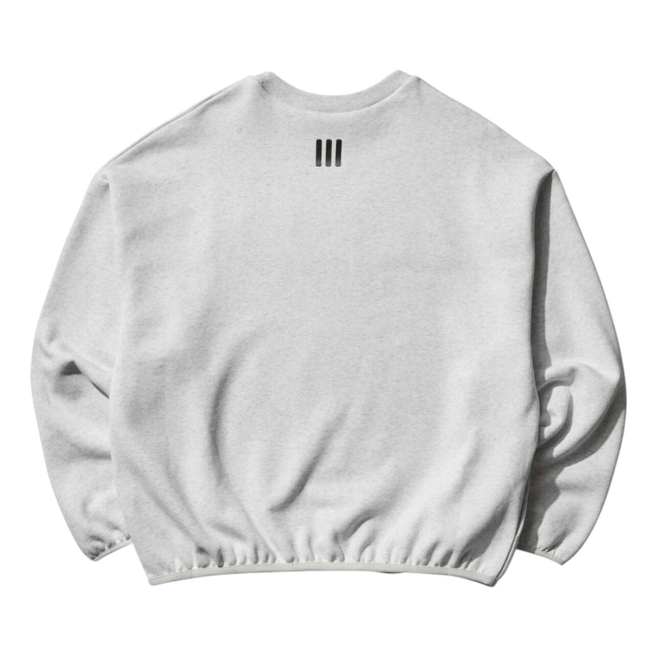 adidas x Fear of God Athletics Fleece Crewneck Sweatshirt Asia Sizing 'Light Grey Heather' JZ7368