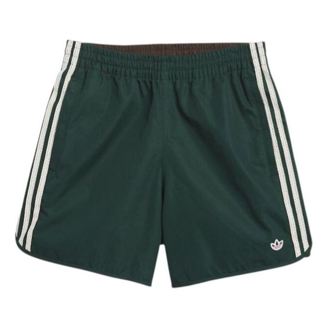 adidas x CLOT by Edison Chen Shorts Asia Sizing 'Dark Green' JP3871
