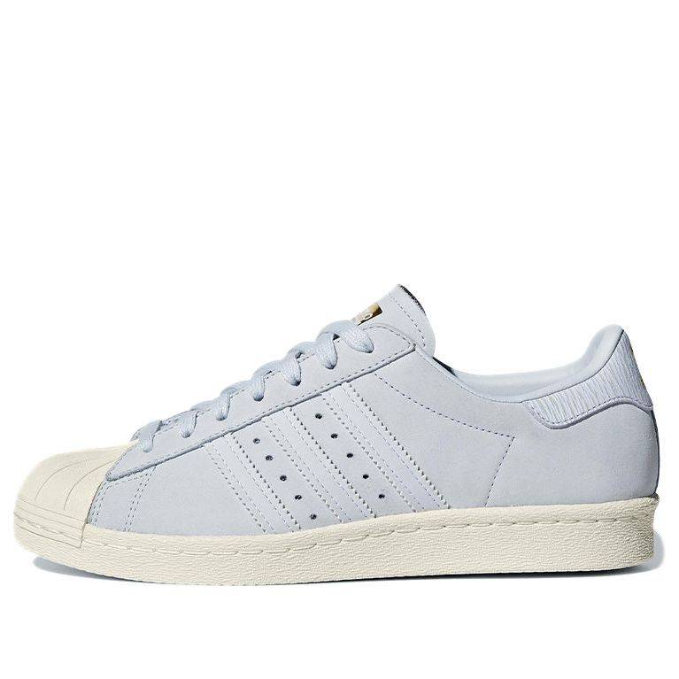 (WMNS) adidas originals Superstar 80s 'Light Blue' B41520