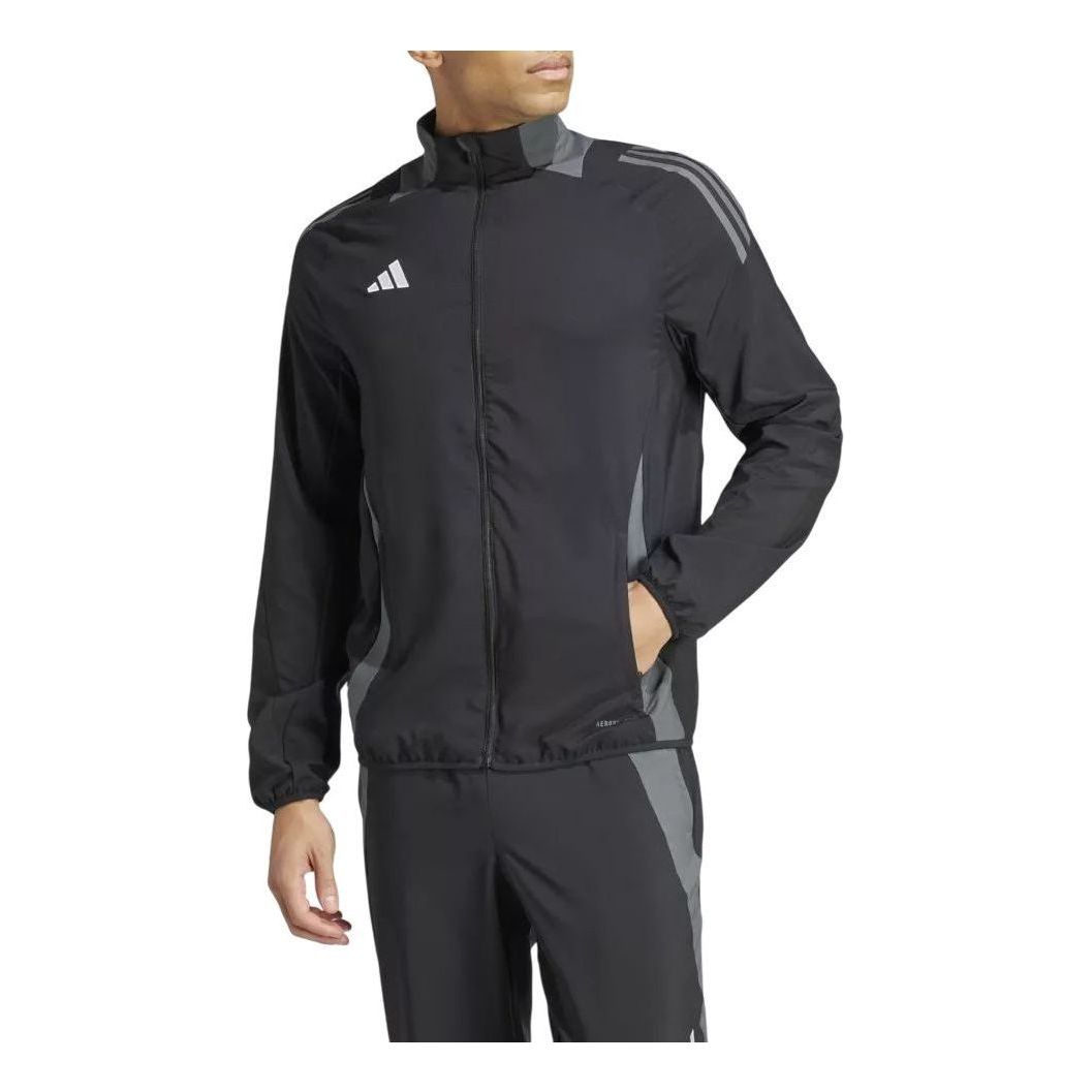 adidas Tiro 24 Competition Presentation Track Top Asia Sizing 'Black Grey' IP5596