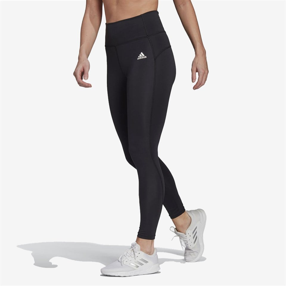 (WMNS) adidas FeelBrilliant Designed To Move Tights Asia Sizing 'Black' GL4029