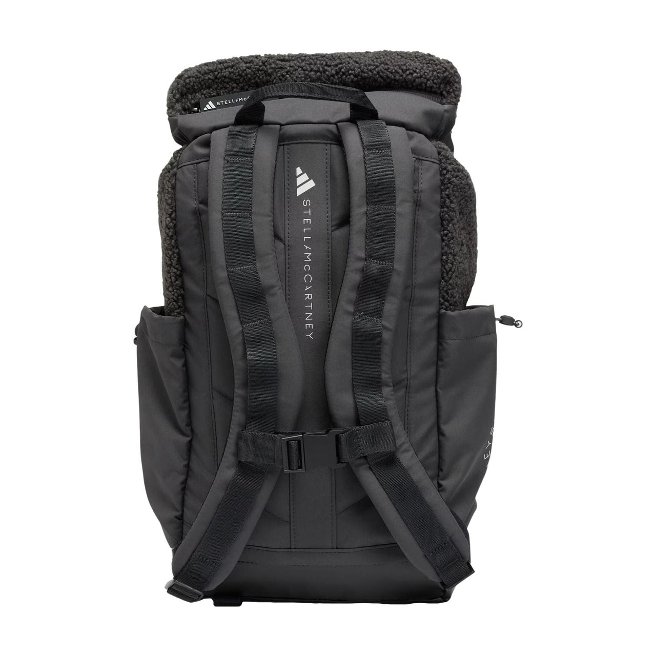 (WMNS) adidas x Stella McCartney Backpack Fleece 'Museum Orbit Grey' KS3060