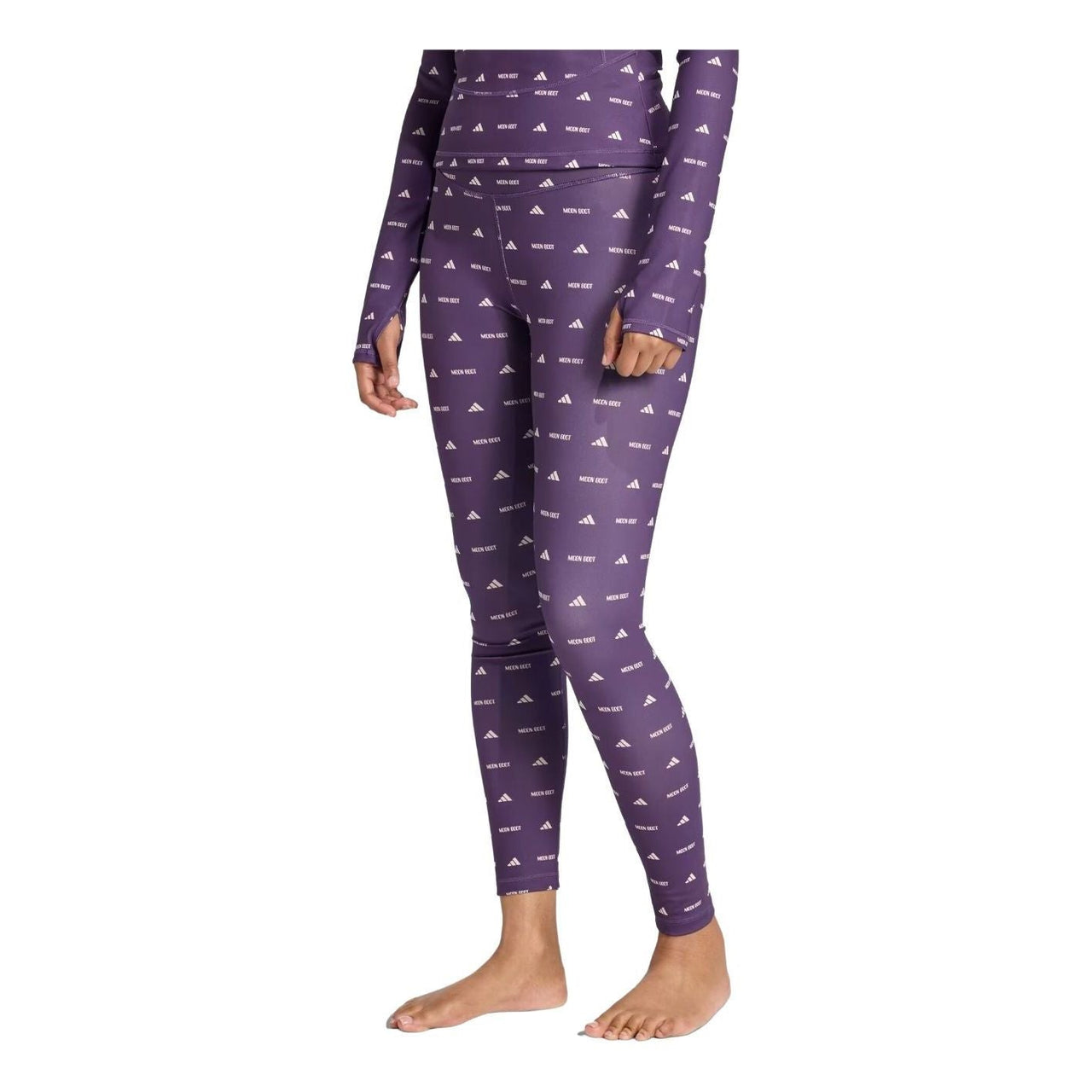 (WMNS) adidas x Moon Boot Slim Leggings 'Morado' JM1102