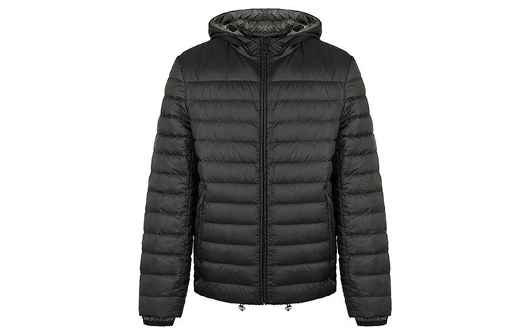 PRADA Down Jackets Men Black Gray Color