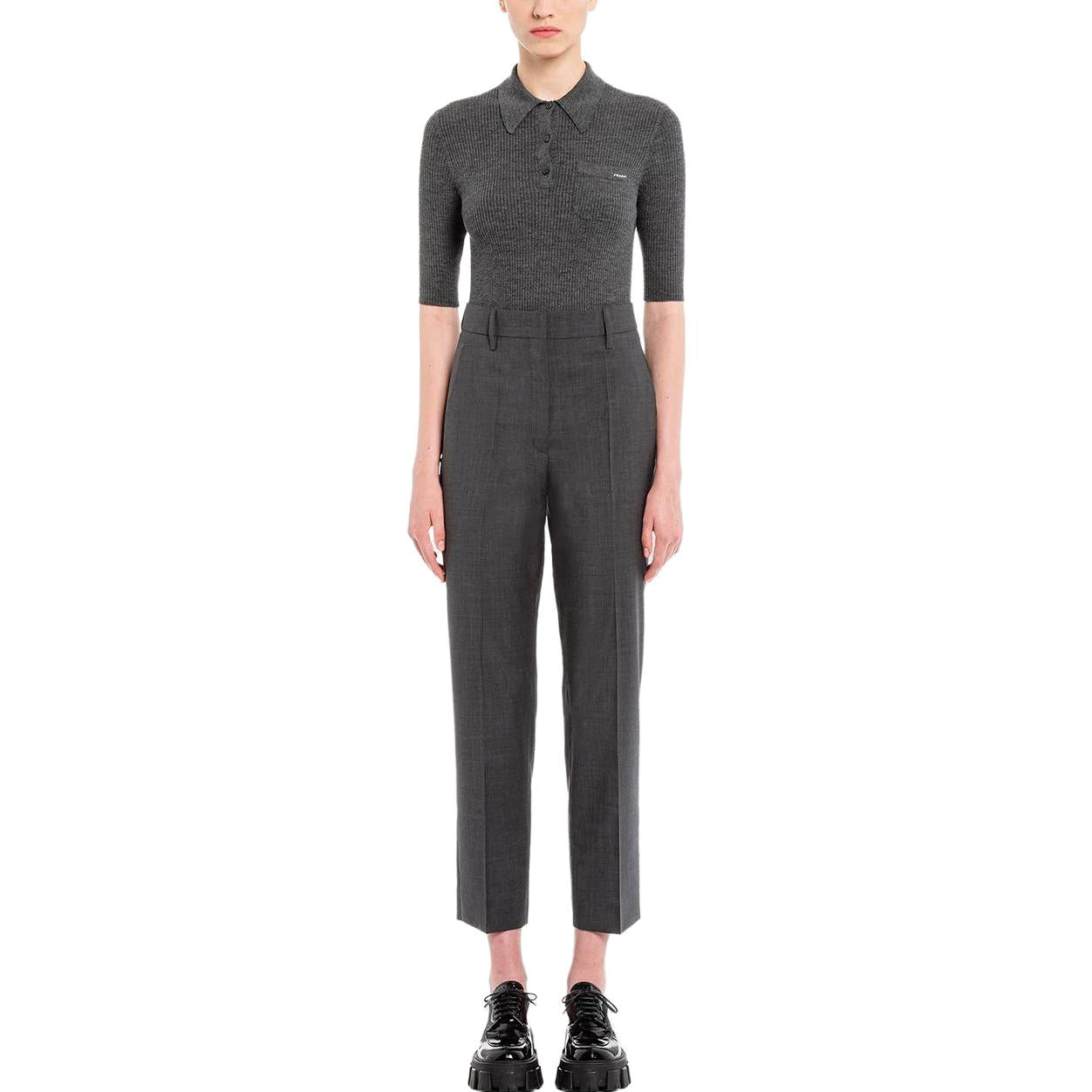 PRADA Casual Pants Women's Gray