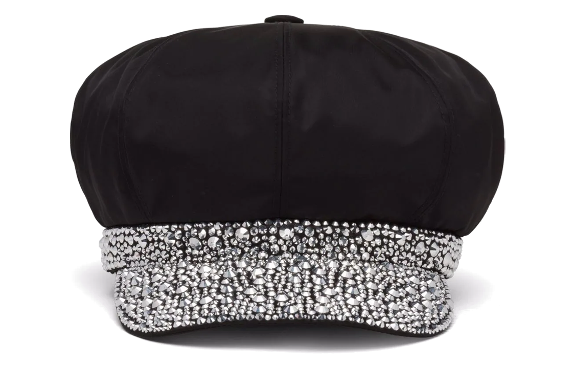 PRADA 2010s Rhinestone embellished Cap