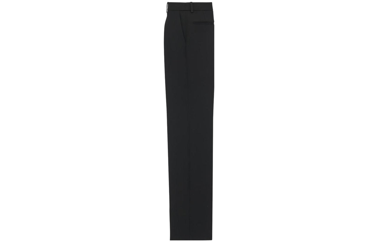 SAINT LAURENT Straight Leg Tailored Trousers