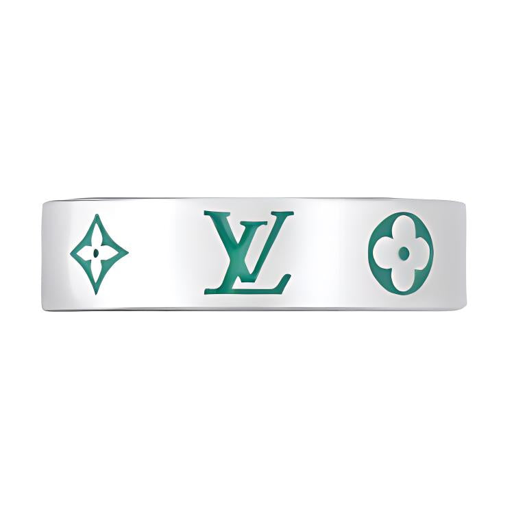 LOUIS VUITTON Brass Rings Men's Green