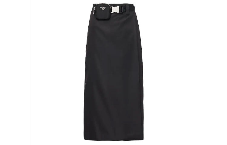 PRADA Casual Long Skirts Women's Black