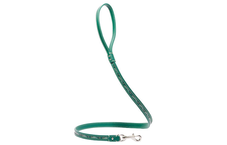 GOYARD Goyardine Canvas With Clamecy Cow Leather Dog's Teeth Bag Straps Unisex Green
