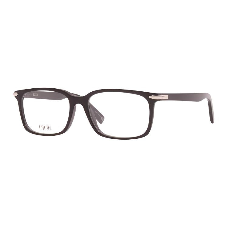 DIOR Rectangular Eyeglass Frames Men's Black