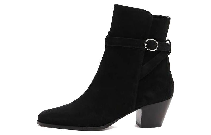 CELINE Ankle Boots Women's Black