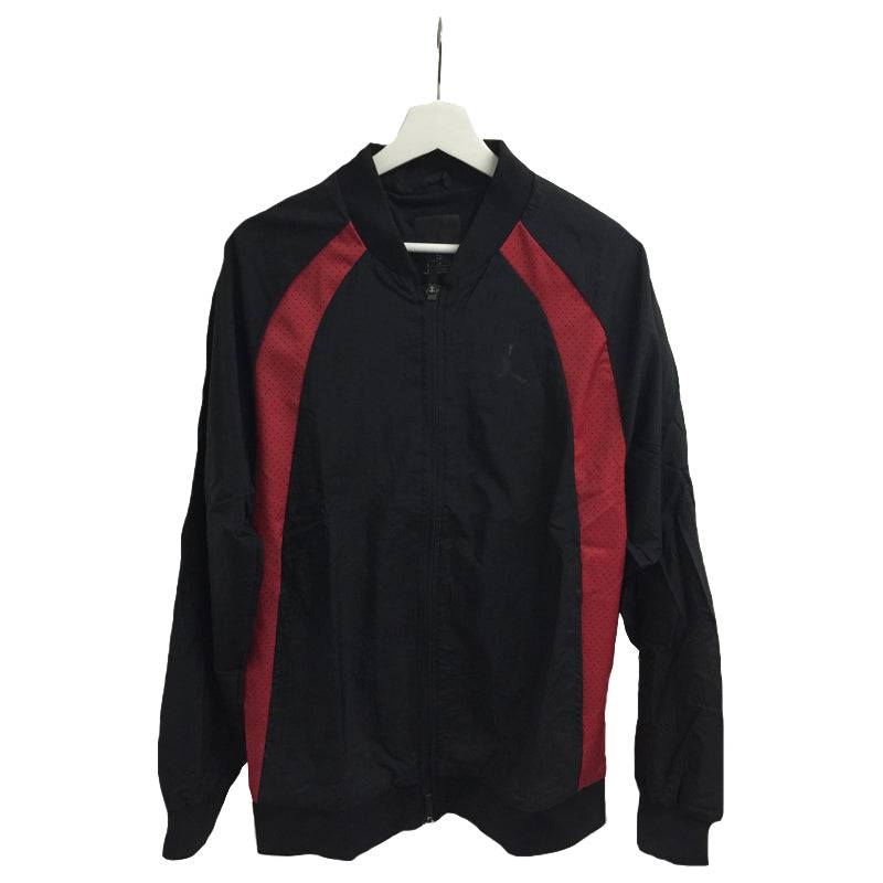 Air Jordan Wings Woven Jacket 'Black Red' 843100-016