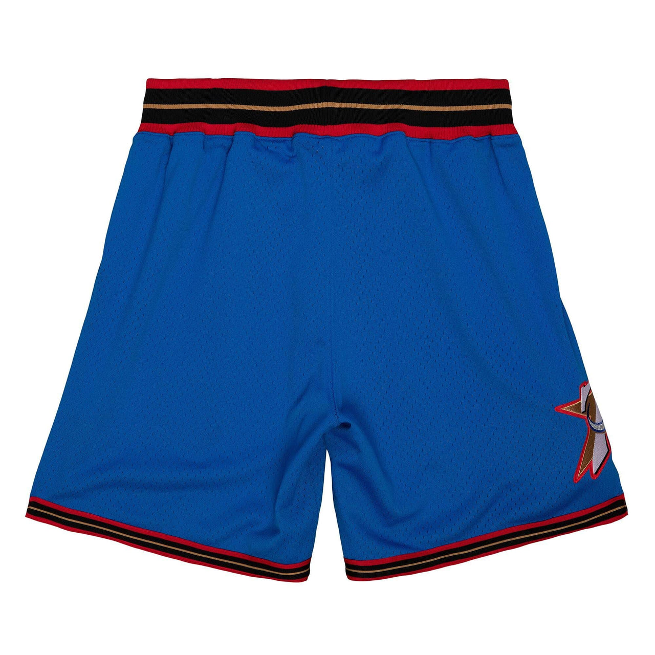 Mitchell & Ness NBA Authentic Shorts Philadelphia 76ers Alternate 1999-100 'Blue Red' ASHRGS18130-P76ROYA99