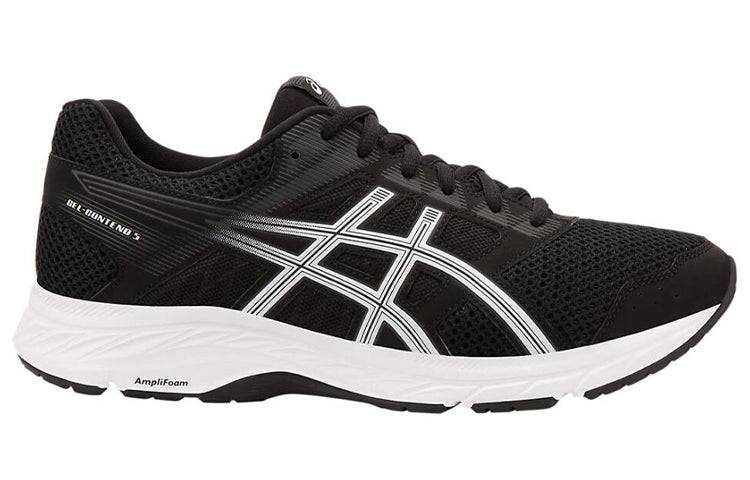 ASICS Gel-Contend 5 4E Wide 'Black White' 1011A252-001