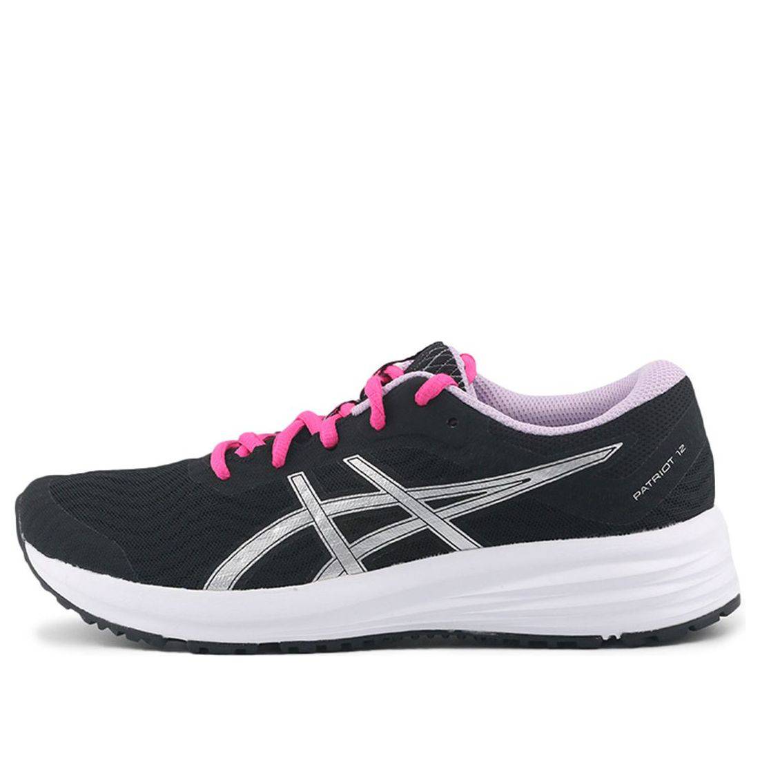 (WMNS) ASICS Patriot 12 'Black Pure Silver' 1012A705-002