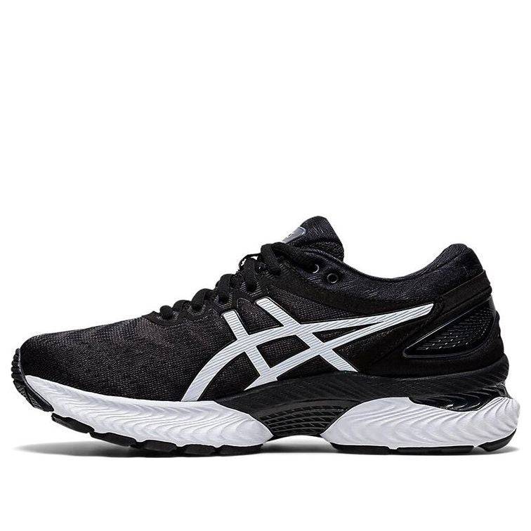 (WMNS) ASICS Gel-Nimbus 22 'Black White' 1012A587-005
