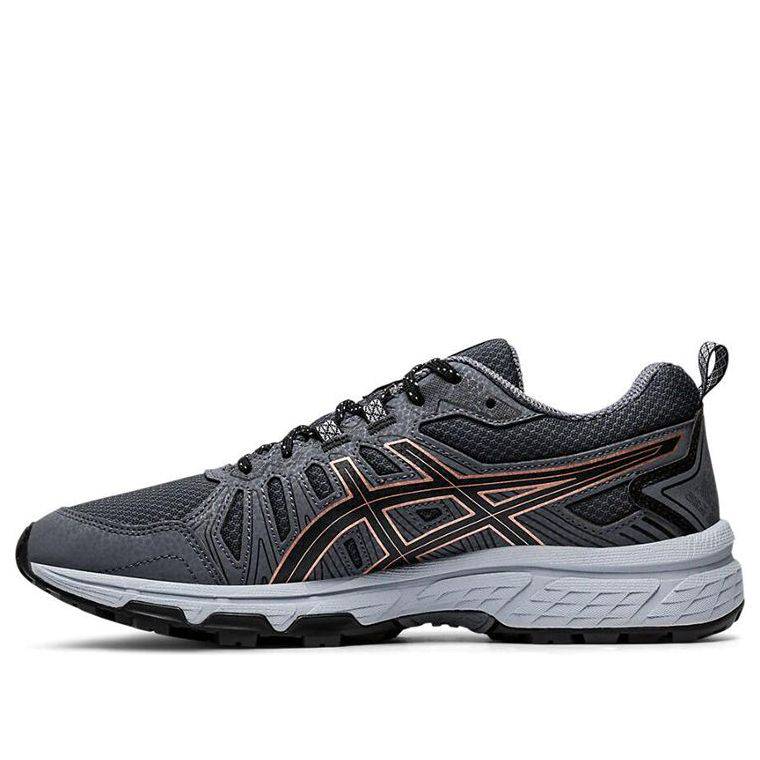 (WMNS) ASICS Gel-Venture 7 'Graphite Grey Rose Gold' 1012A476-022