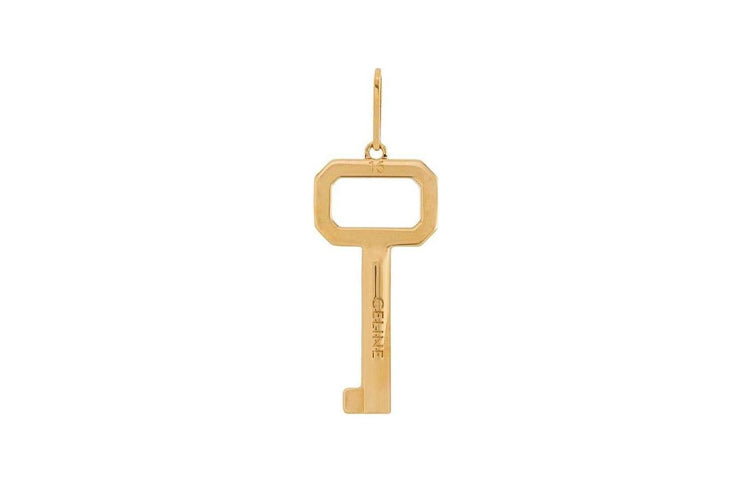 CELINE Brass Charms / Pendants Unisex Gold